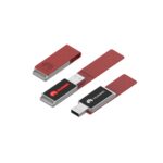 USB de Cuero Led personalizado con logotipo