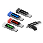 Pendrive Personalizado DUAL OTG Led