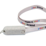 Cable Cargador Lanyard Ecológico Personalizado con logotipo