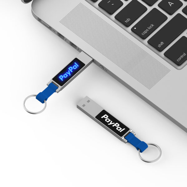 Pendrive Llavero Led Personalizado con logotipo