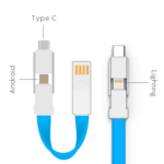 Cable de Carga Personalizado Llavero magnetico