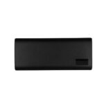 Cargador Power Bank Aluminio Reciclado Negro